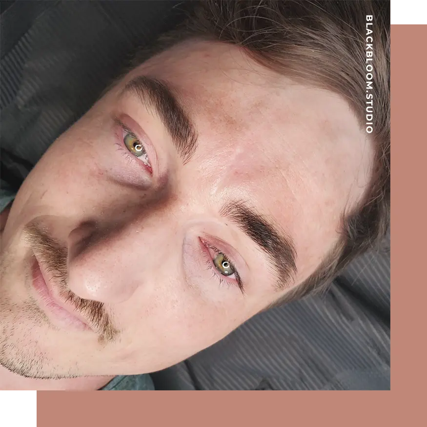 Male Microblading Service in Austin TX | Black Bloom Studio