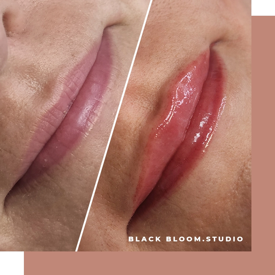 Lip Blushing Service in San Antonio | Black Bloom Studio