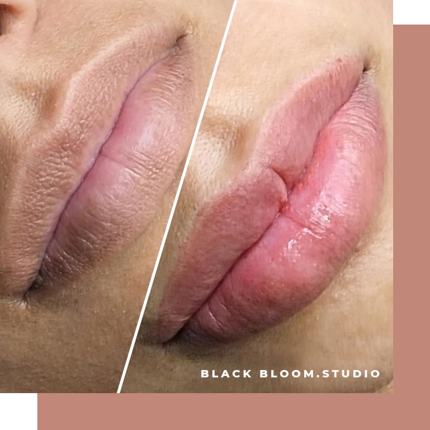 Lip Blushing Service in San Antonio | Black Bloom Studio