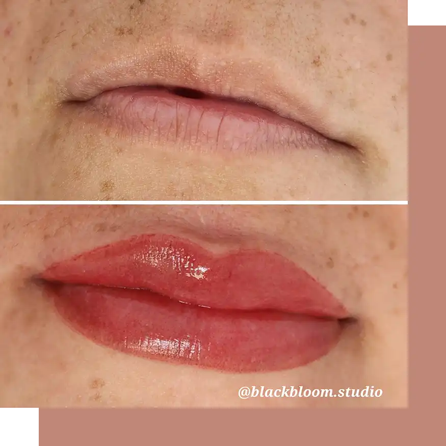 Tint Lip Blush Tattoo in Austin TX