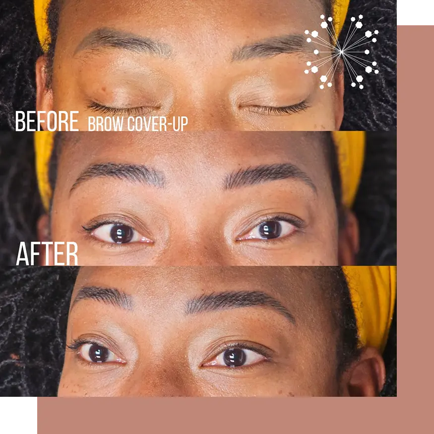 Brow Cover-Up Correction - Austin TX