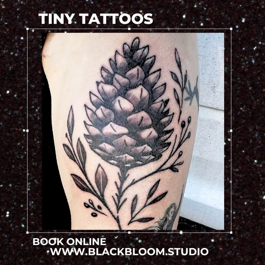 Black Bloom Studio Irving, Texas Nature Tiny Tattoos