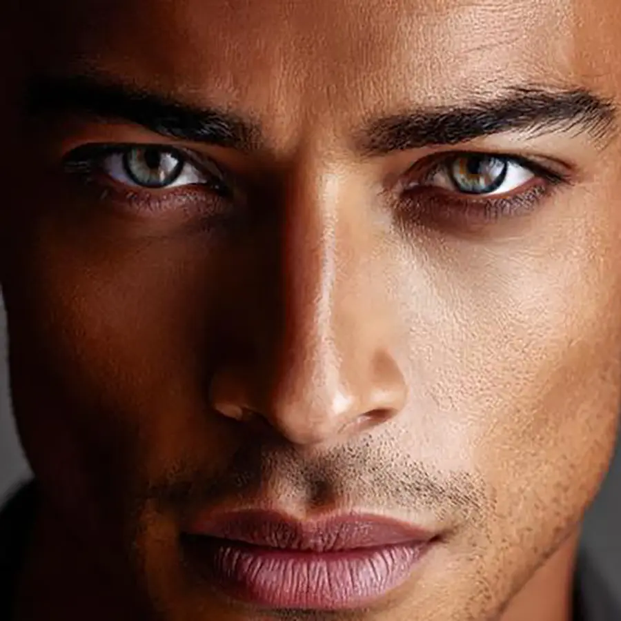 Black Bloom Studio Men's Microblading Before and After Photos