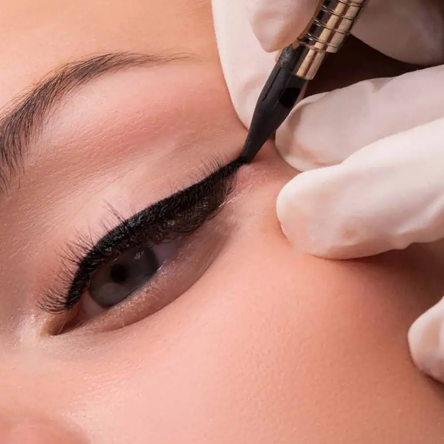 Black Bloom Studio Tattoo Eyeliner Before and After Photos